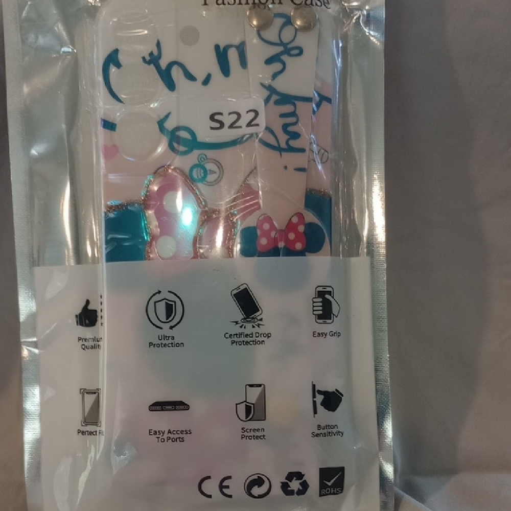 Minnie Fashion Case for S22 - Pink and Blue